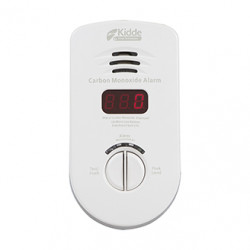 Kidde KN-COP-DP-B Carbon Monoxide Alarm AC Powered, Plug-In With Battery Backup and Digital Display