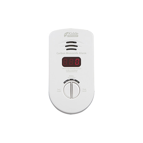 Kidde KN-COP-DP Carbon Monoxide Alarm AC Powered, Plug-In with Battery Backup and Digital Display
