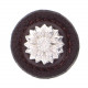Vicenza K1274 Carlotta Floral Round Knob
