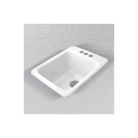 Ceco 729 Laundry Sink, 16"x20"x9", Self Rimming