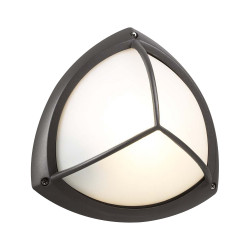 PLC Lighting 1846 1-Light 60W Dimmable Exterior Outdoor Light Frost Glass Canterbury Collection