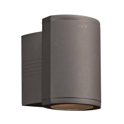PLC Lighting 2060 1-Light 15W Dimmable LED Exterior Light, Clear Glass Diffuser Lenox-II Collection