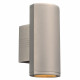 PLC Lighting 2065 2-Light 15W Dimmable LED Exterior Light, Clear Glass Diffuser Lenox-II Collection