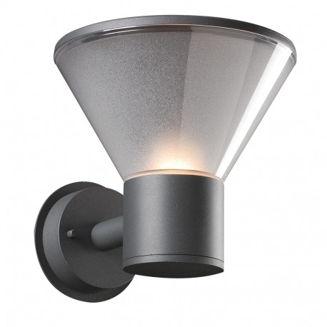 PLC Lighting 2107 1-Light 60W Dimmable Exterior Light Opal Acrylic Lens Nautica Collection