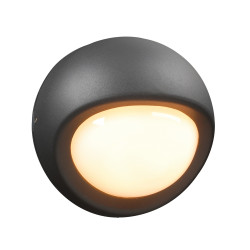 PLC Lighting 2114 1-Light 60W Dimmable Exterior Light Opal Acrylic Lens Sol Collection