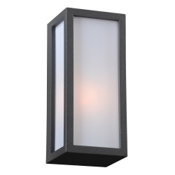 PLC Lighting 2240 1-Light 28W Non Dimmable LED Exterior Light Opal Acrylic Lens Dorato Collection