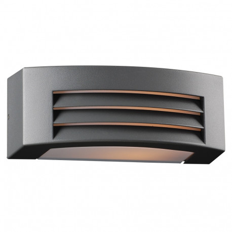 PLC Lighting 2253 1-Light 60W Dimmable Exterior Light Opal Acrylic Lens Luciano Collection