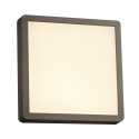  2258BZ 1-Light 18W Non Dimmable Square LED Exterior Light Opal Acrylic Lens Oliver Collection