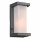 PLC Lighting 2710 1-Light 40W Dimmable Exterior Light Opal Acrylic Lens Boston Collection