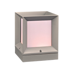 PLC Lighting 2713 1-Light 60W Dimmable Exterior Light Opal Acrylic Lens Helmsley Collection