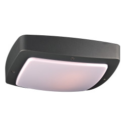 PLC Lighting 2720 2-Light 60W Dimmable Exterior Light Opal Acrylic Lens Clarendon-I Collection