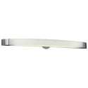  3378SN 1-Light Satin Nickel Wall Light, Frost Glass Delaney Collection, Width-41"