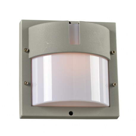 PLC Lighting 4046 1-Light 60W Dimmable Exterior Light, Matte Opal Acrylic Lens JEDI Collection