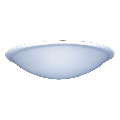 PLC Lighting 551 1-Light Dimmable Ceiling Light, Frost Glass Valencia Collection