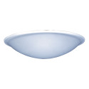  5512WH 1-Light Dimmable Ceiling Light, Frost Glass Valencia Collection