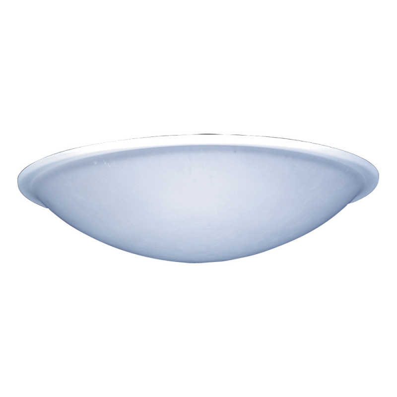 PLC Lighting 551 1-Light Dimmable Ceiling Light, Frost Glass Valencia Collection