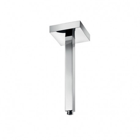 Rain Therapy AL-E210 Ceiling Shower Arm- 1/2 Male Both Ends, 1" Square Arm