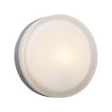  6572SNLED 1-Light Satin Nickel Dimmable Wall Light, Frost Glass Metz Collection
