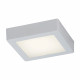 PLC Lighting 7410WH 1-Light 13.5W White Dimmable LED Ceiling Light, Matte Opal Acrylic Glass Rubix Collection