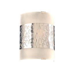 PLC Lighting 7585PC 1 Light Clifton Collection Wall Sconce, Finish-Polished Chrome