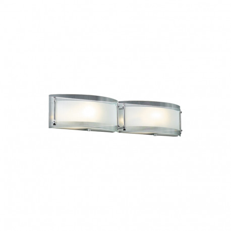 PLC Lighting 78 Millennium Collection Dimmable 75W Vanity Wall Light, Finish-Polished Chrome