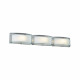 PLC Lighting 78 Millennium Collection Dimmable 75W Vanity Wall Light, Finish-Polished Chrome