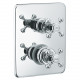 Rain Therapy OM-30J17 In Wall Thermostatic 3/4" Valve With 2 Way Diverter + Share Port