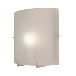 PLC Lighting 12108 PC Contempo Collection 1-Light Wall Sconce Wall Light, Finish-Polished Chrome