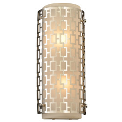 PLC Lighting 12151 PC 2-Light Wall Sconce Ethen Collection,Finish-Polished Chrome