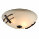 PLC Lighting 1487 60W Ceiling Light Antasia Collection, Finish-Oil Rubbed Bronze