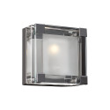 PLC Lighting 18141 PC 1-Light Wall Sconce Corteo Collection, Finish-Polished Chrome