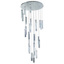 PLC Lighting 21188 PC 25-Light Chandelier, Segretto Collection, Finish-Polished Chrome