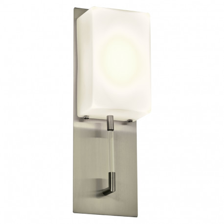 PLC Lighting 55028SN LED-Light Wall Sconce Alexis Collection, Finish-Satin Nickel