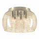 PLC Lighting 73068 PC 6-Light Ceiling Light Hydro Collection, 60W, Finish-Polished Chrome