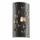 PLC Lighting 81390BK 1-Light Wall Sconce Twilight Collection, 40W, Finish-Black