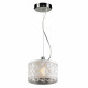 PLC Lighting 81821 1-Light Mini Pendant Ceilng Light, Tuxedo Collection, Finish-Polished Chrome