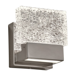 PLC Lighting 84411PC LED 1-Light Wall Light Ombrelle Collection, 6W, Finish-Polished Chrome