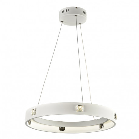 PLC Lighting 8782 LED-Light Lumium Collection Pendant Ceiling Light, Finish-White