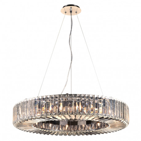 PLC Lighting 9004 Marquee Collection Pendant Ceiling Light, 40W, Finish-Polished Chrome