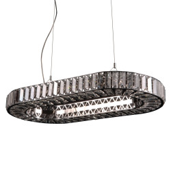 PLC Lighting 90048PC 12-Light Pendant Marquee Collection, 40W, Finish-Polished Chrome