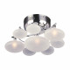 PLC Lighting 96940PC 3-Light Ceiling Light From The Comolus Collection, Finish-Polished Chrome