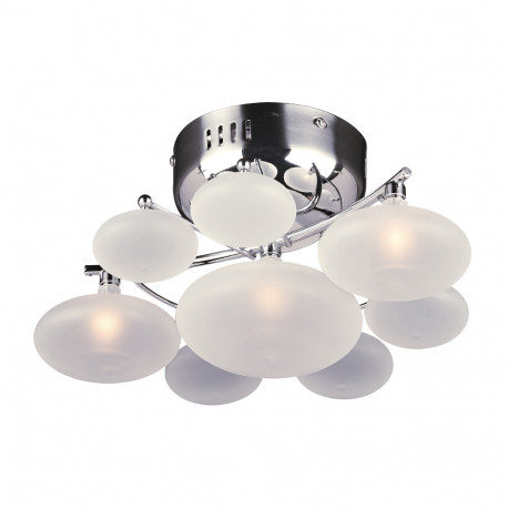 PLC Lighting 96940PC 3-Light Ceiling Light From The Comolus Collection, Finish-Polished Chrome