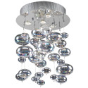 PLC Lighting 96962PC 4-Light Ceiling Light Bubbles Collection, Finish-Polished Chrome