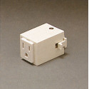  TR139-BK Accessories Collection Track Lighting One-Circuit Outlet Adaptor