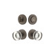 Viaggio CHRK Entry Set: Circolo Hammered Rosette, Motivo Collection, Knob