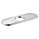 Hansgrohe 14018001 HANSGROHE-14018821 Base Plate for Traditional Single-Hole Faucets 6"