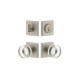Viaggio QHRK Entry Set: Quadrato Hammered Rosette, Motivo Collection, Knob