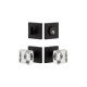 Viaggio QLMK Entry Set: Quadrato Linen Rosette, Motivo Collection, Knob