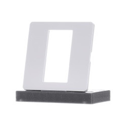 Ekey 101166 Bezel for FS OM PW 50 X 50, Color Pure White, RAL 9010-Alike