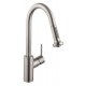 Hansgrohe 14877001 Talis S 2-Spray HighArc Kitchen Faucet, Pull-Down